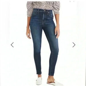 Madewell 10" High-Rise Skinny Jeans Medium Wash